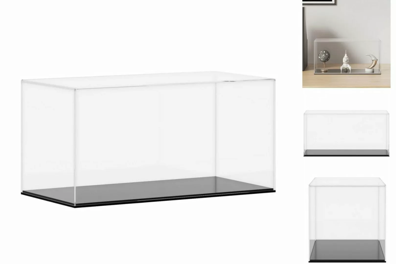 vidaXL Vitrine Vitrine Transparent 24x12x11 cm Acryl günstig online kaufen