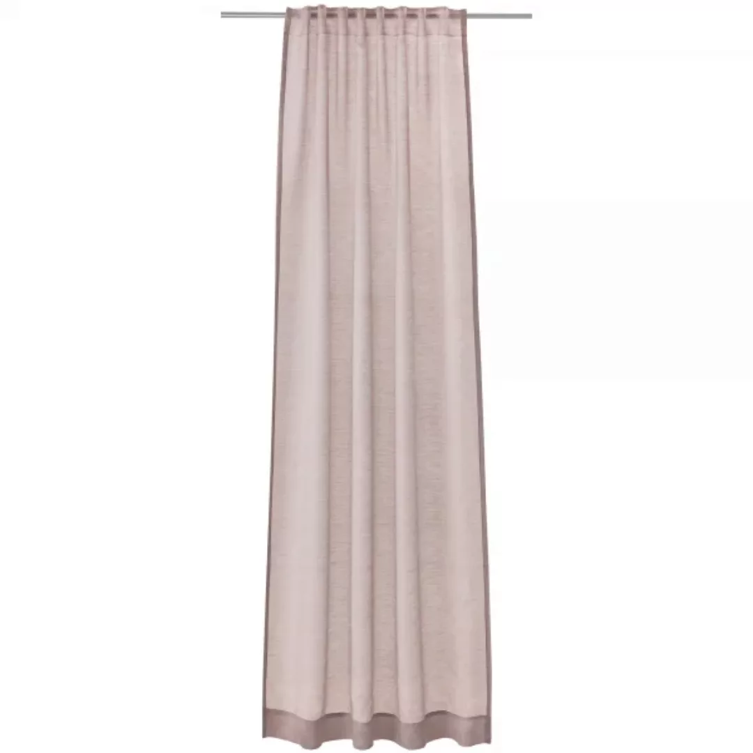 JOOP! Vorhang Gardine Glare - verdecktes Schlaufenband - Farbe: Rose - 075 günstig online kaufen