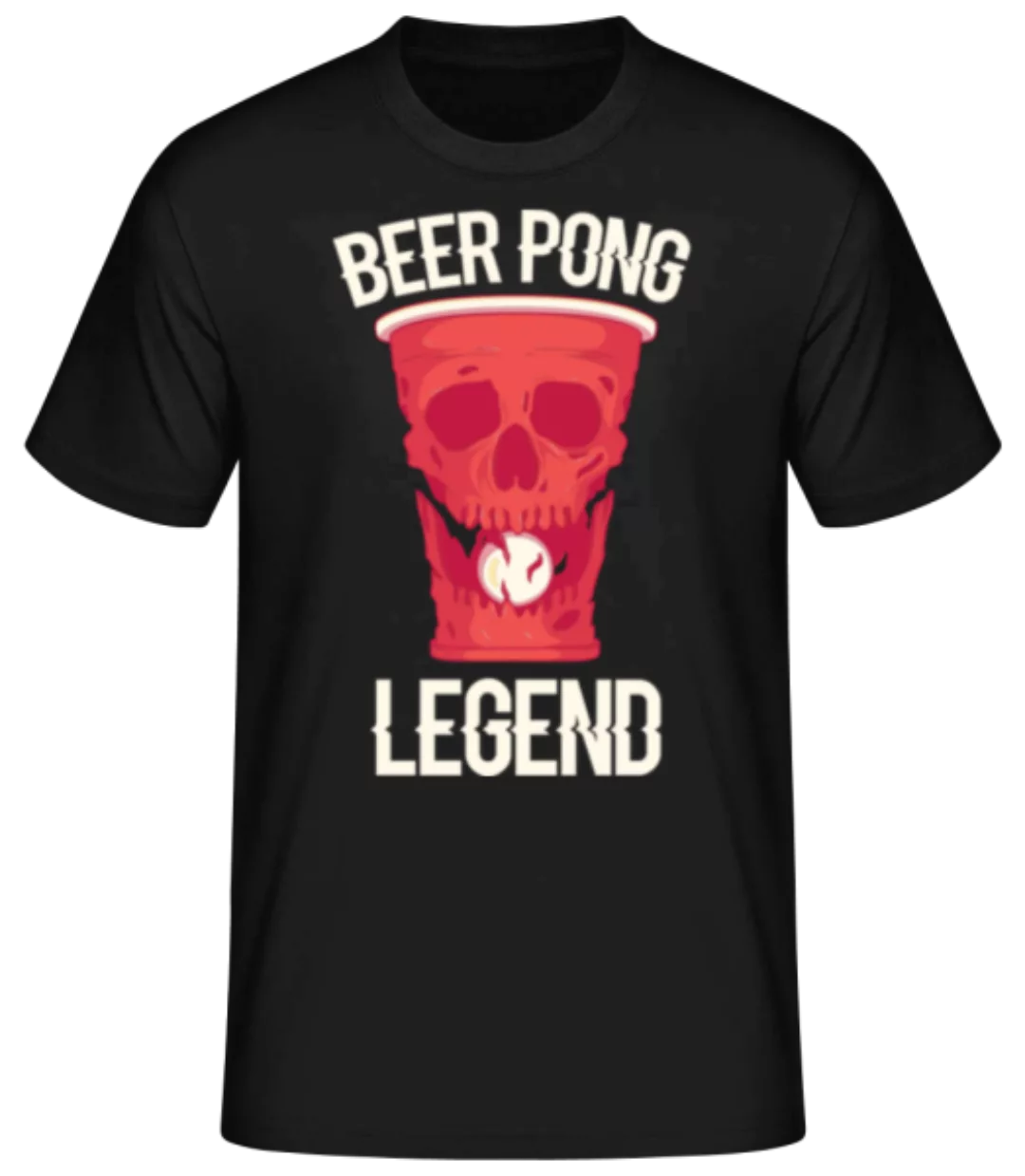 Beer Pong Legend · Männer Basic T-Shirt günstig online kaufen