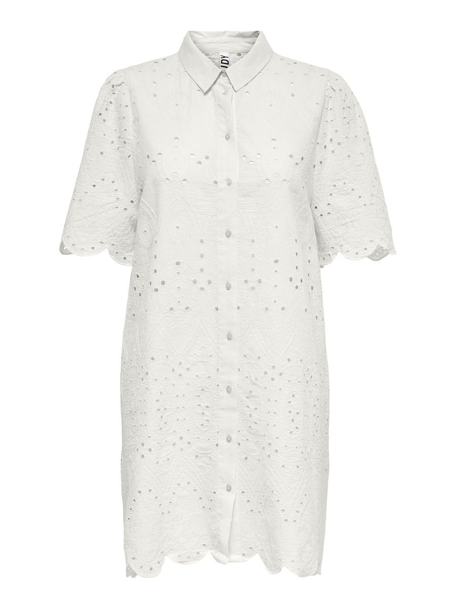 ONLY Besticktes Blusenkleid Damen White günstig online kaufen