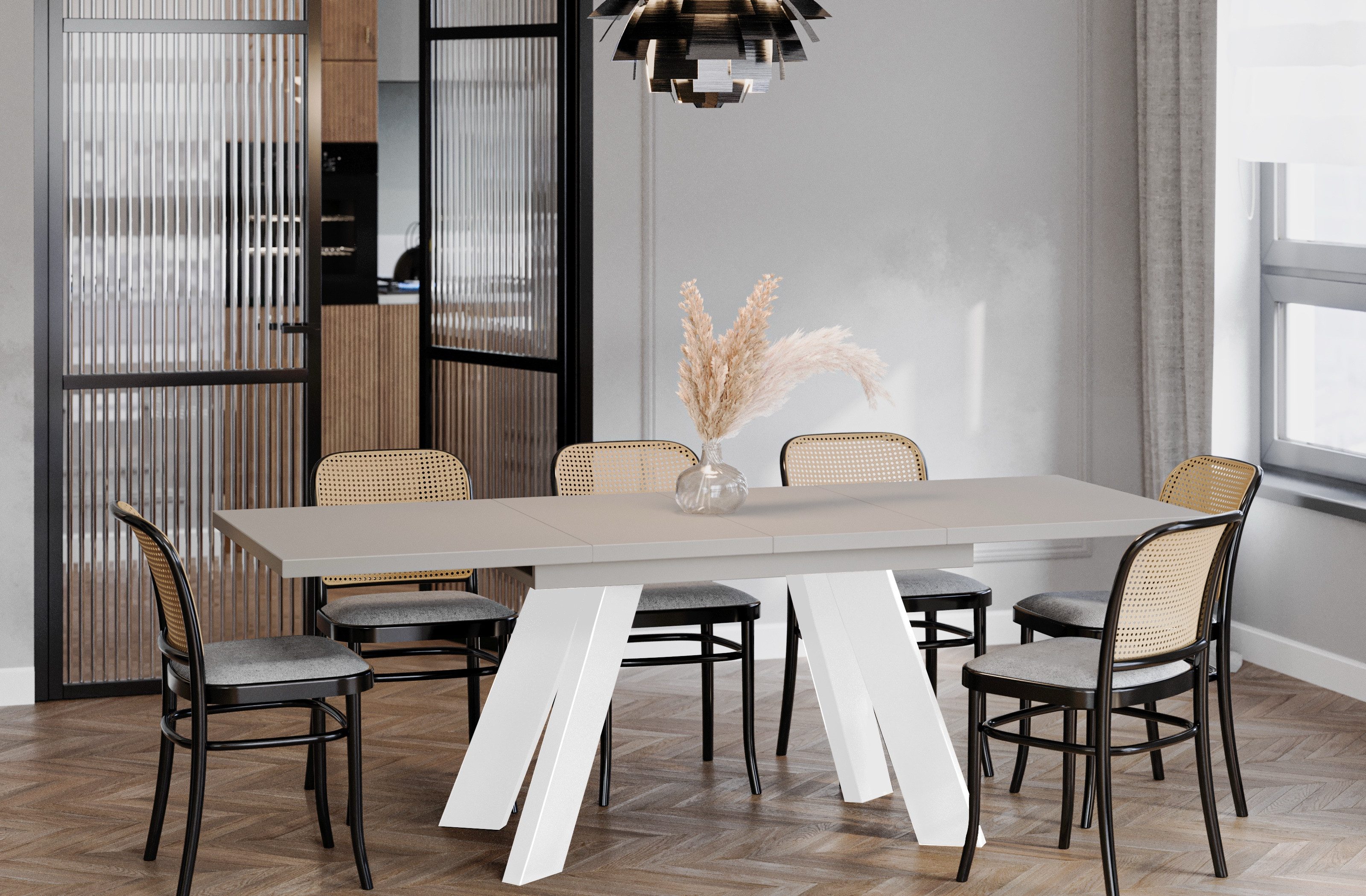 Endo-Moebel Esstisch "Coso" 130-210cm ausziehbar, erweiterbar, günstig online kaufen