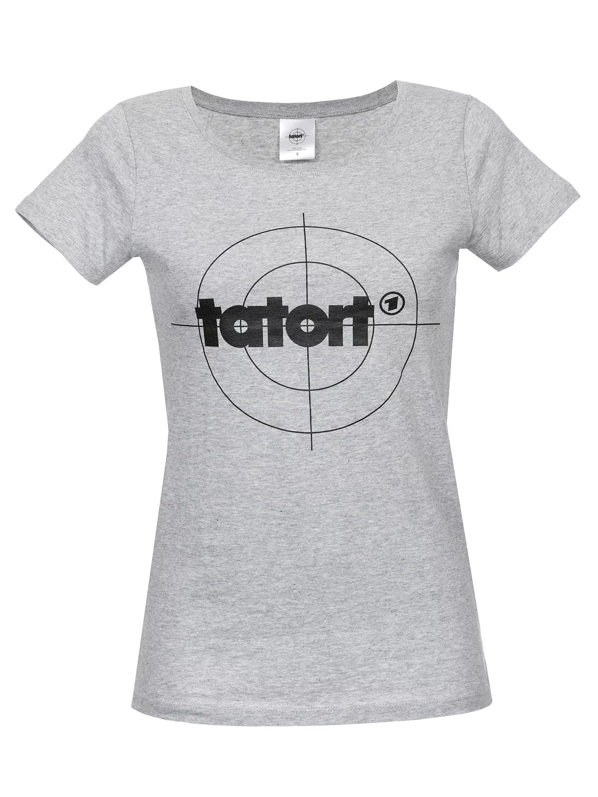 Tatort Tatort Classic Damen T-Shirt grau meliert günstig online kaufen