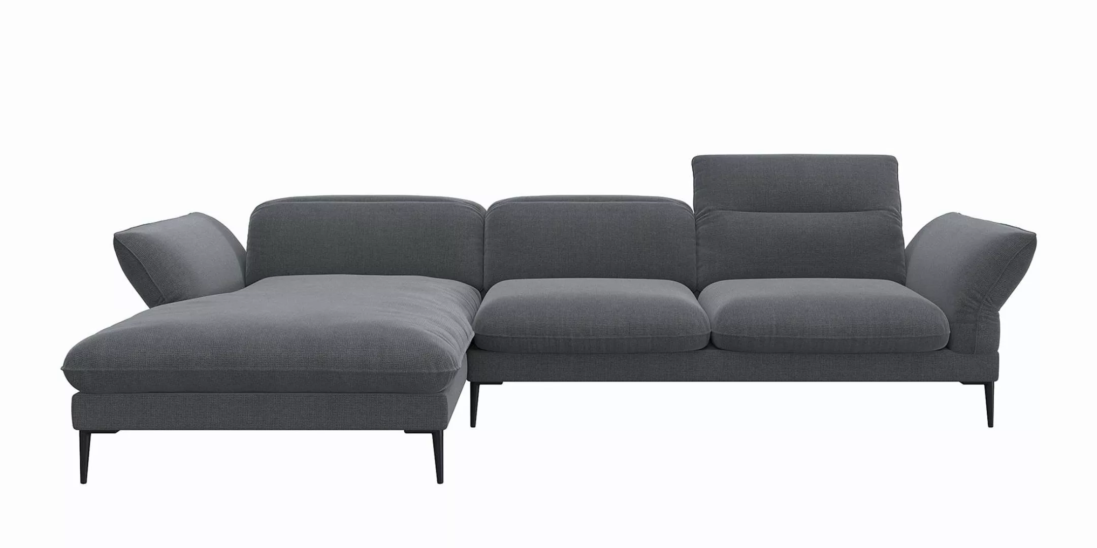 FLEXLUX Ecksofa "Salino, Funktionssofa mit Recamiere, Relaxsofa, Ecksofa", günstig online kaufen