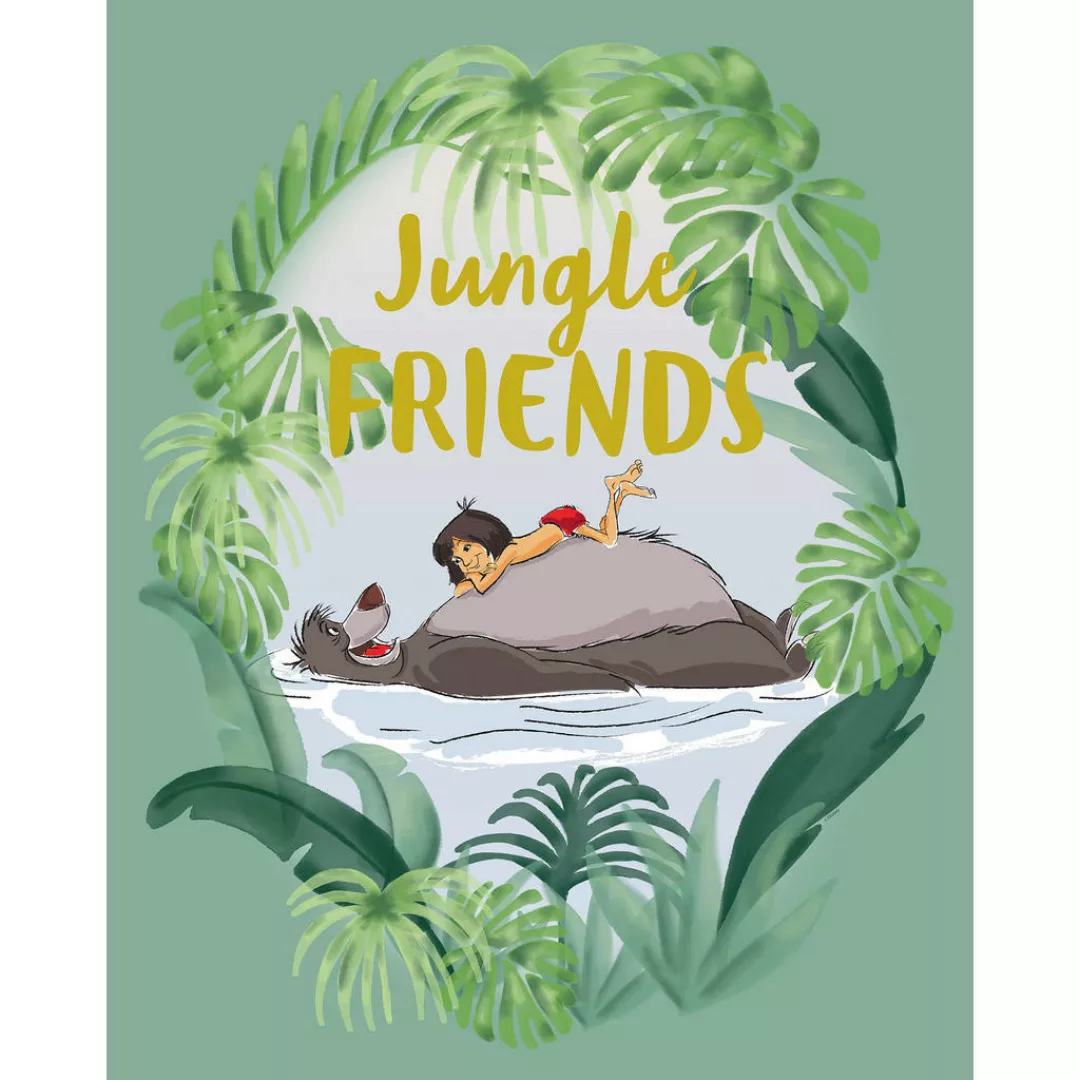 Komar Wandbild Jungle Book Friends Disney B/L: ca. 40x50 cm günstig online kaufen