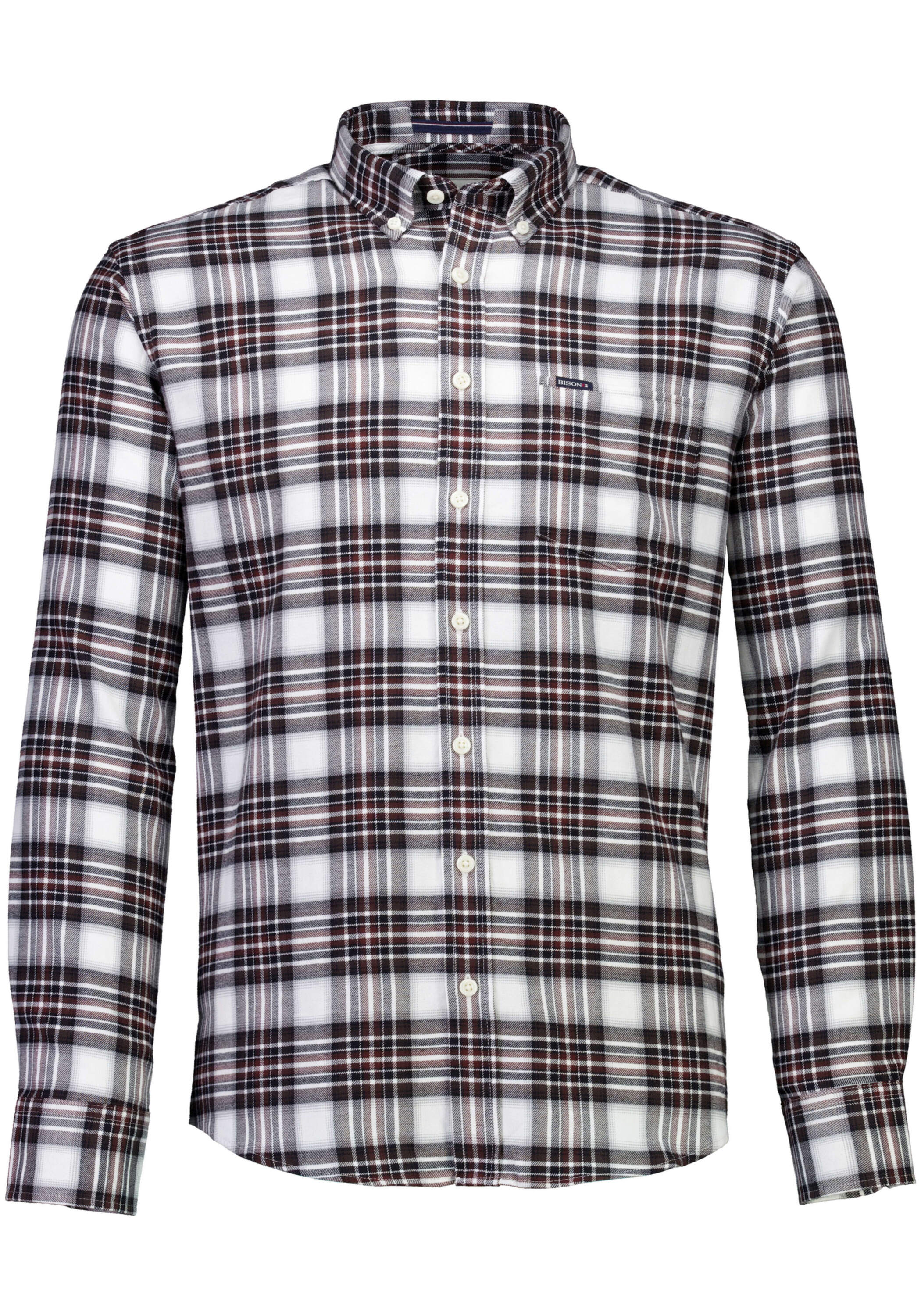 BISON Flanellhemd "BISON Freizeithemd" günstig online kaufen