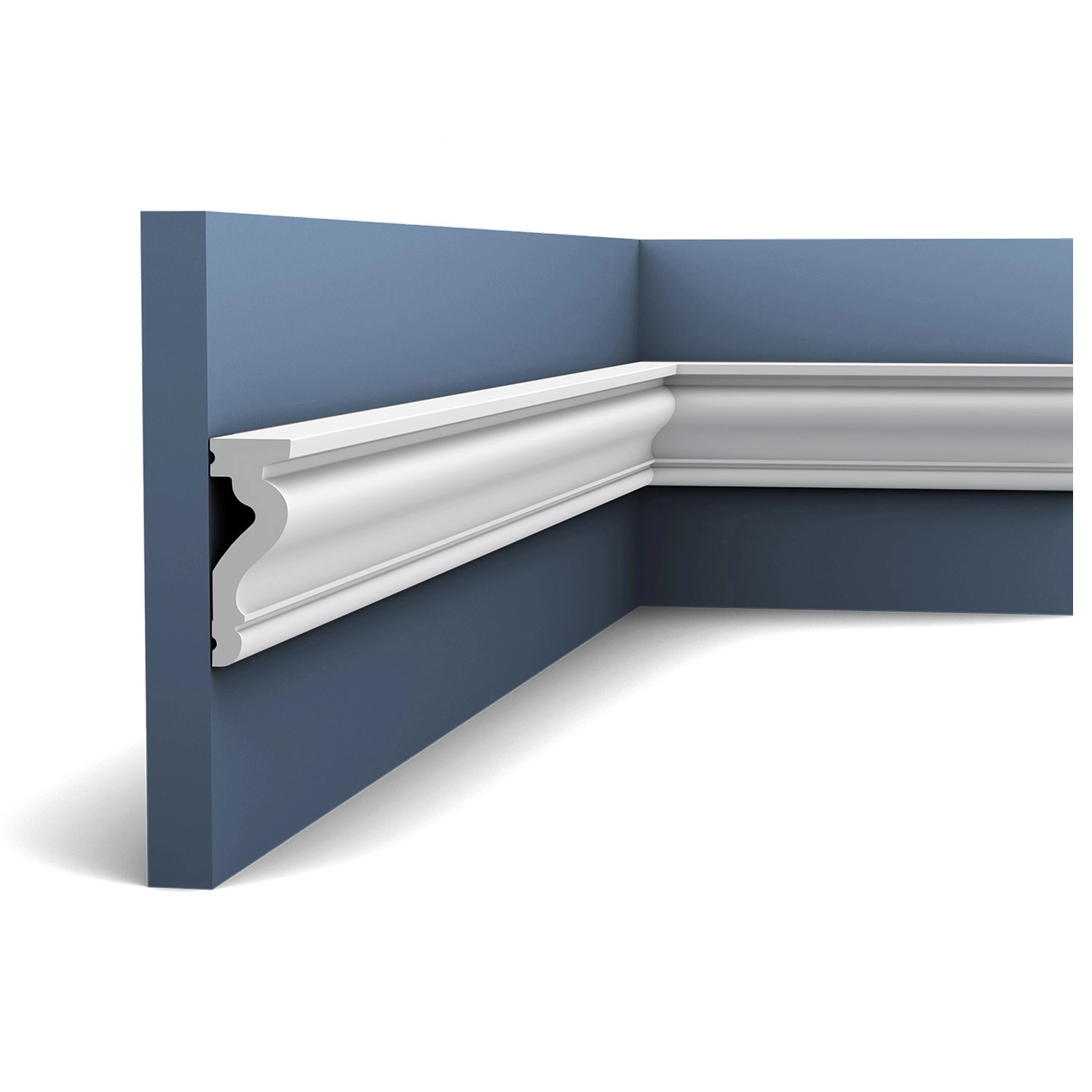 ORAC DECOR DX174-2300 LUXXUS Türumrandung Sockelleiste Wandleiste 2,3 m 230 günstig online kaufen