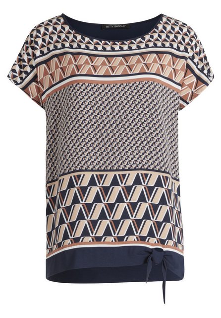 Betty Barclay T-Shirt Shirt Kurz 1/2 Arm, Dark Blue/Beige günstig online kaufen