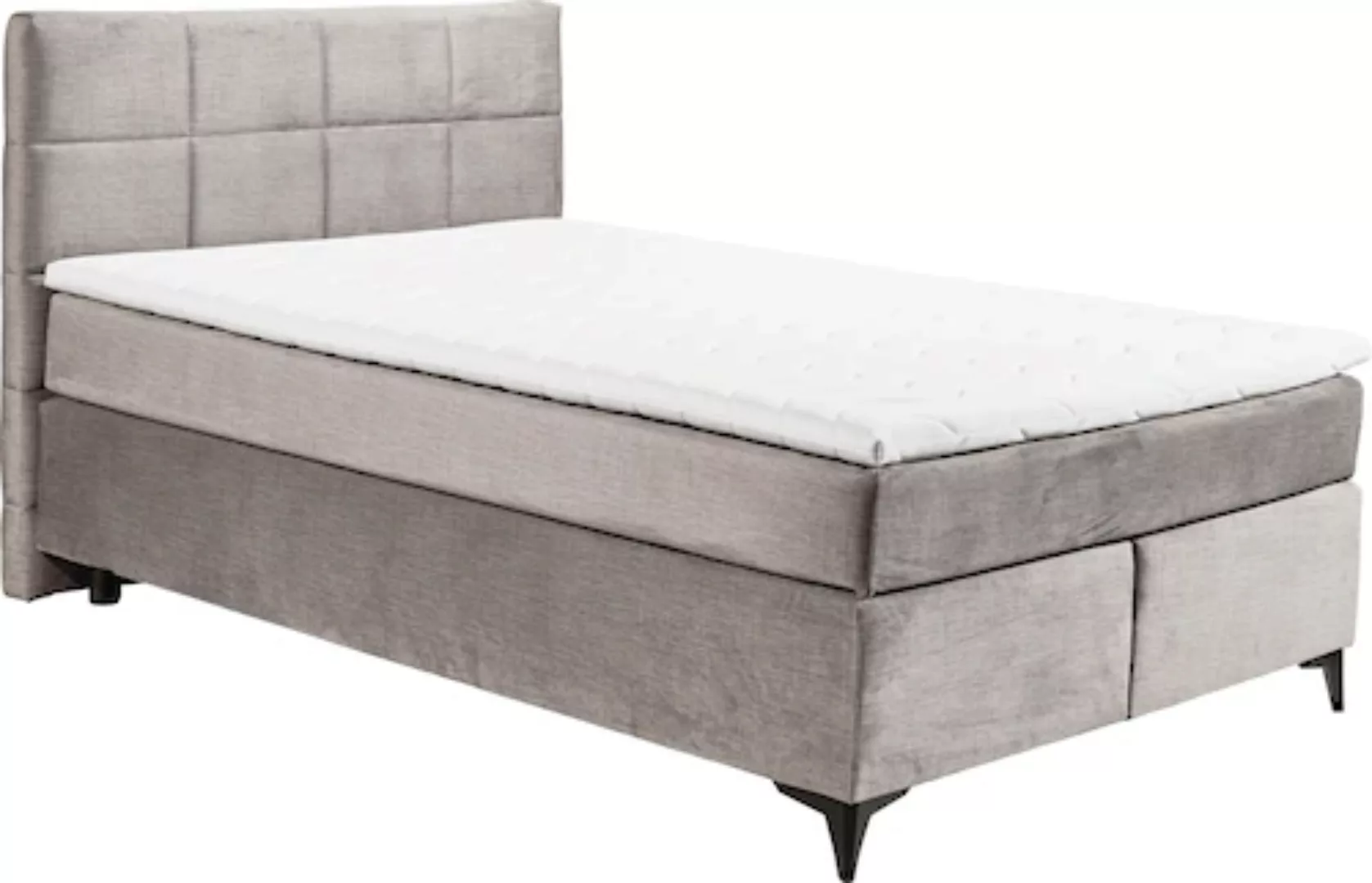 ED EXCITING DESIGN Boxspringbett »Navarra«, wahlweise mit Matratze günstig online kaufen