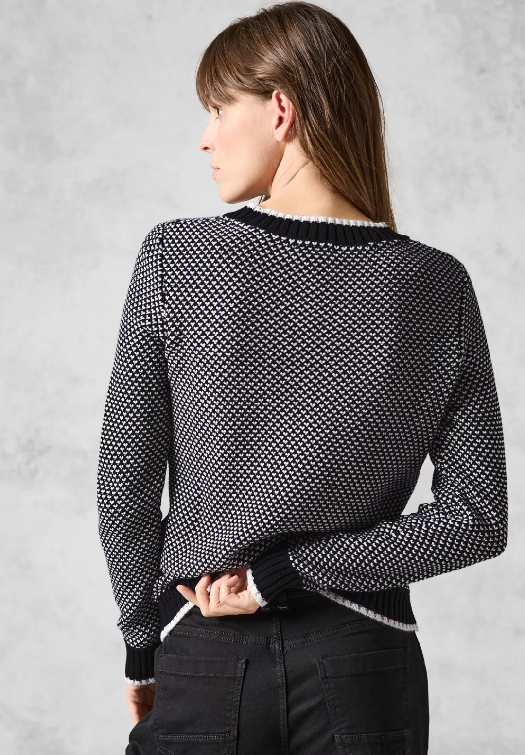 Cecil Strickpullover, aus softem Materialmix günstig online kaufen