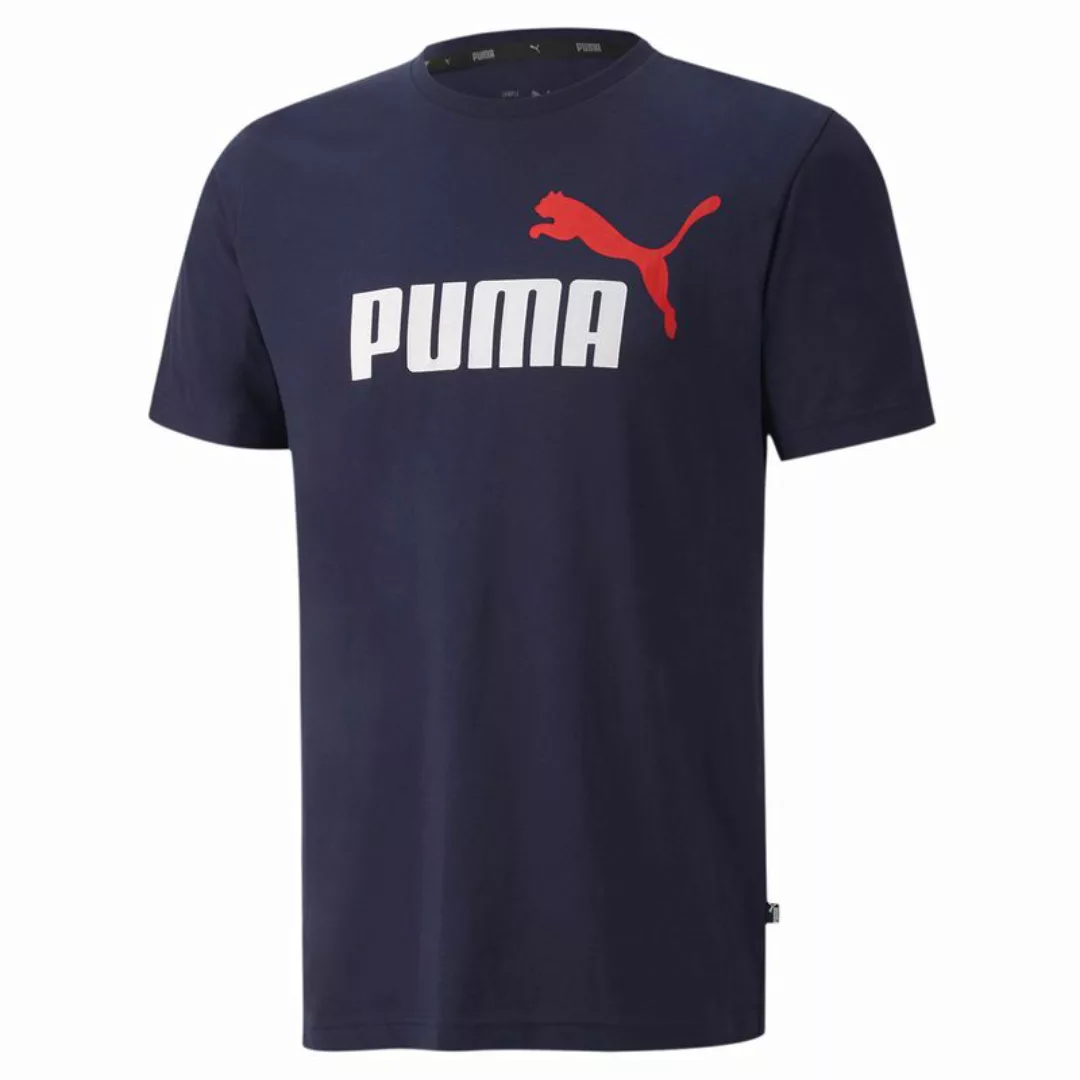 PUMA Herren T-Shirt - Essentials Logo Tee, Rundhals, Kurzarm, uni günstig online kaufen