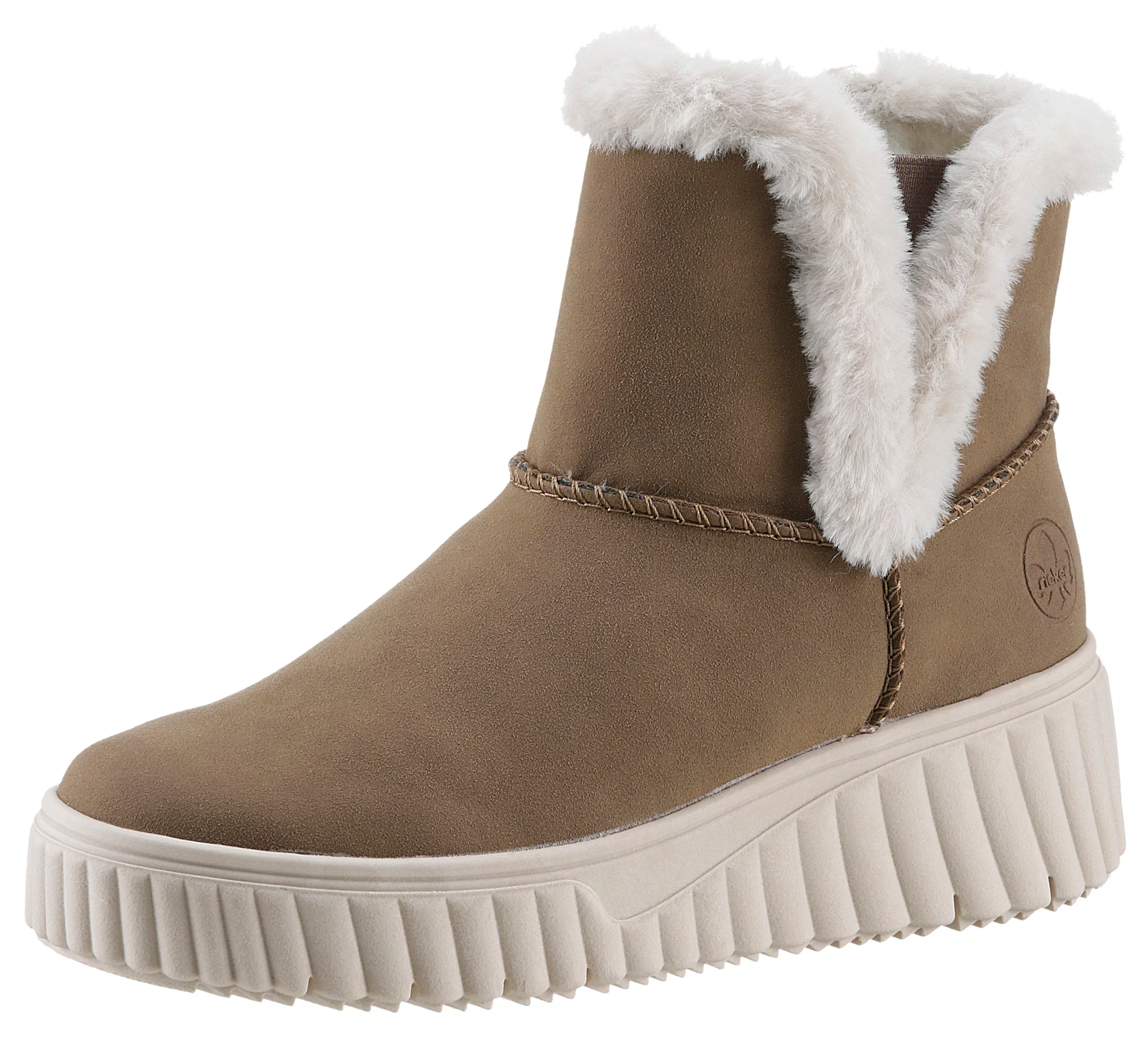 Rieker Winterboots, Schlupfboots, Stiefelette mit beidseitigen Stretcheinsä günstig online kaufen