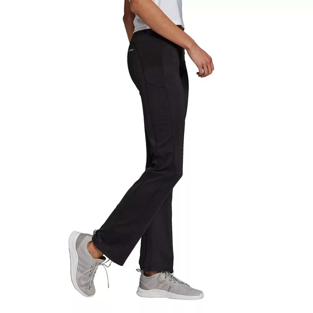 Adidas Designed To Move Bootcut Lange Hosen S Black / White günstig online kaufen