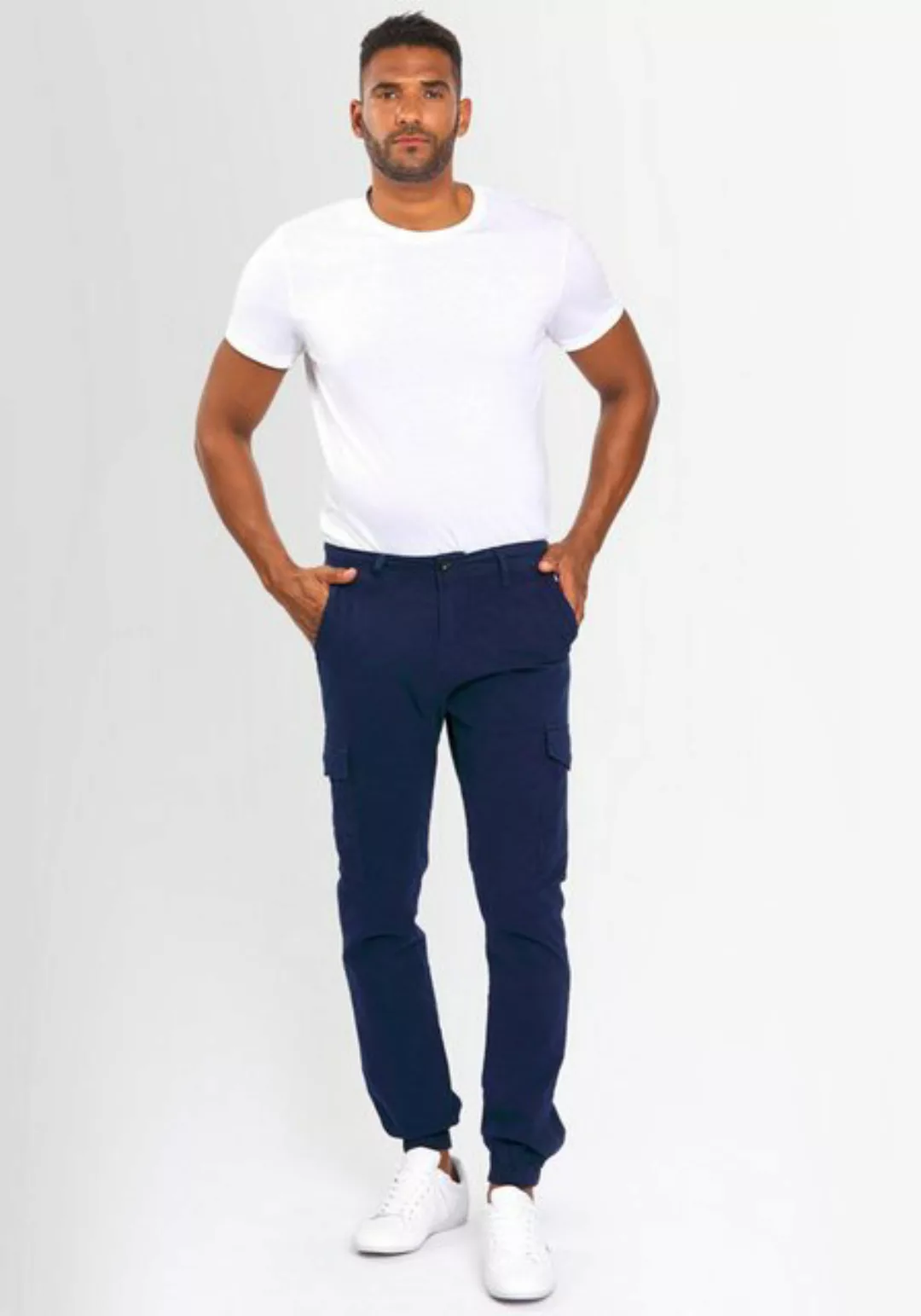 Alessandro Salvarini Cargohose ASJacamo mit Elasthan, Regular Slim Fit günstig online kaufen