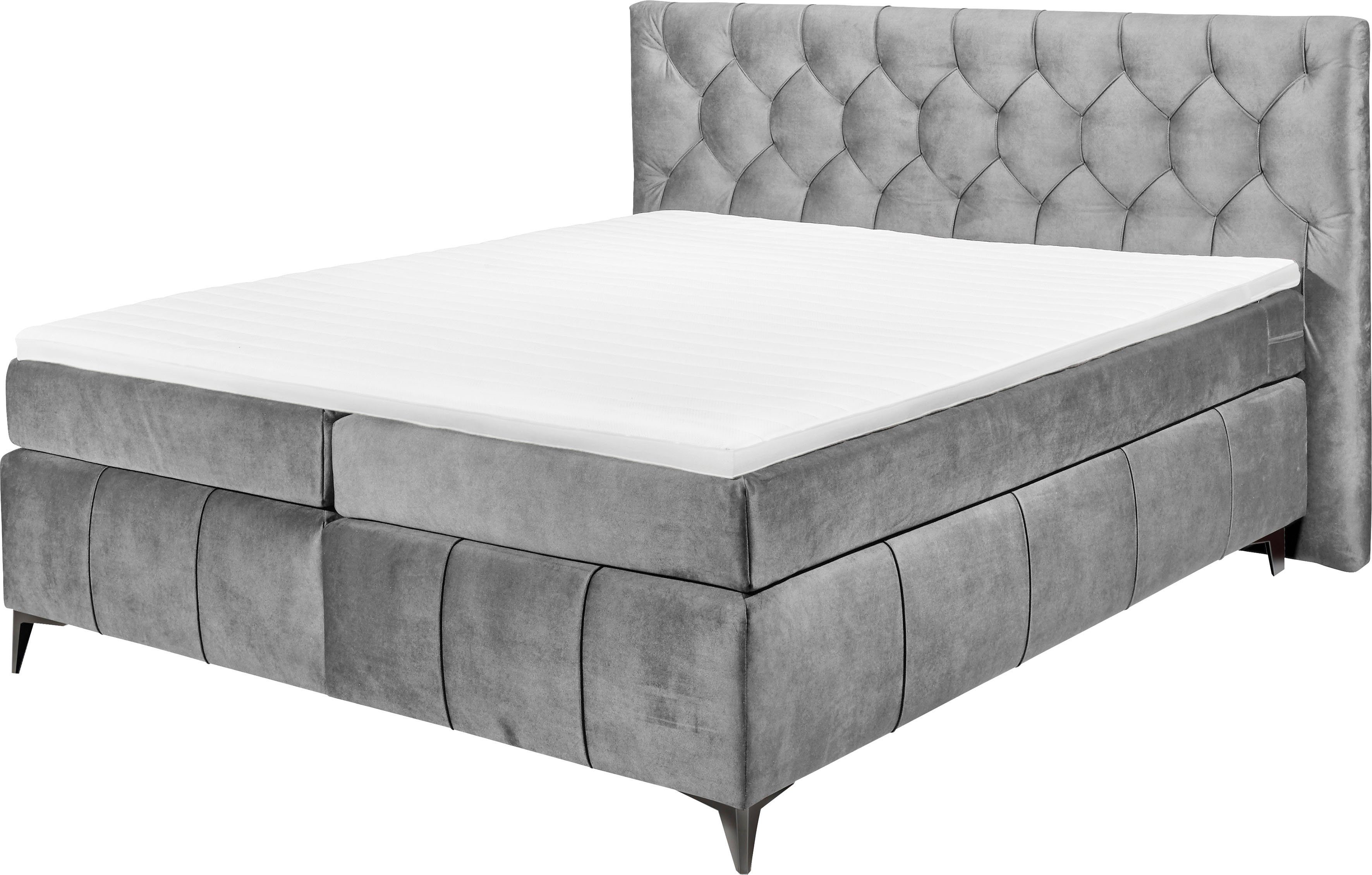ED EXCITING DESIGN Boxspringbett Pembroke, inkl. günstig online kaufen