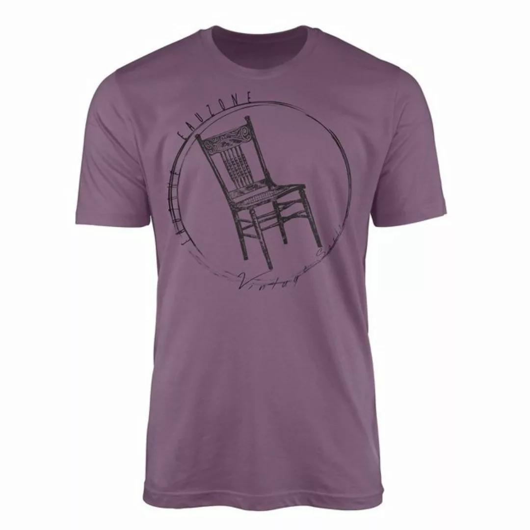 Sinus Art T-Shirt Vintage Herren T-Shirt Stuhl günstig online kaufen