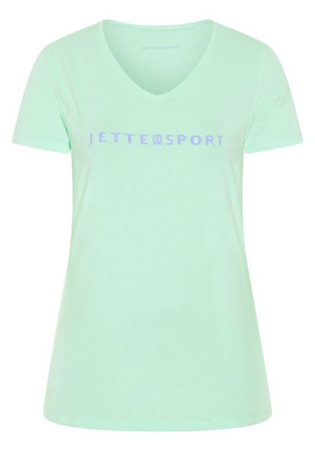 JETTE SPORT Print-Shirt mit Logo-Pigment-Print günstig online kaufen