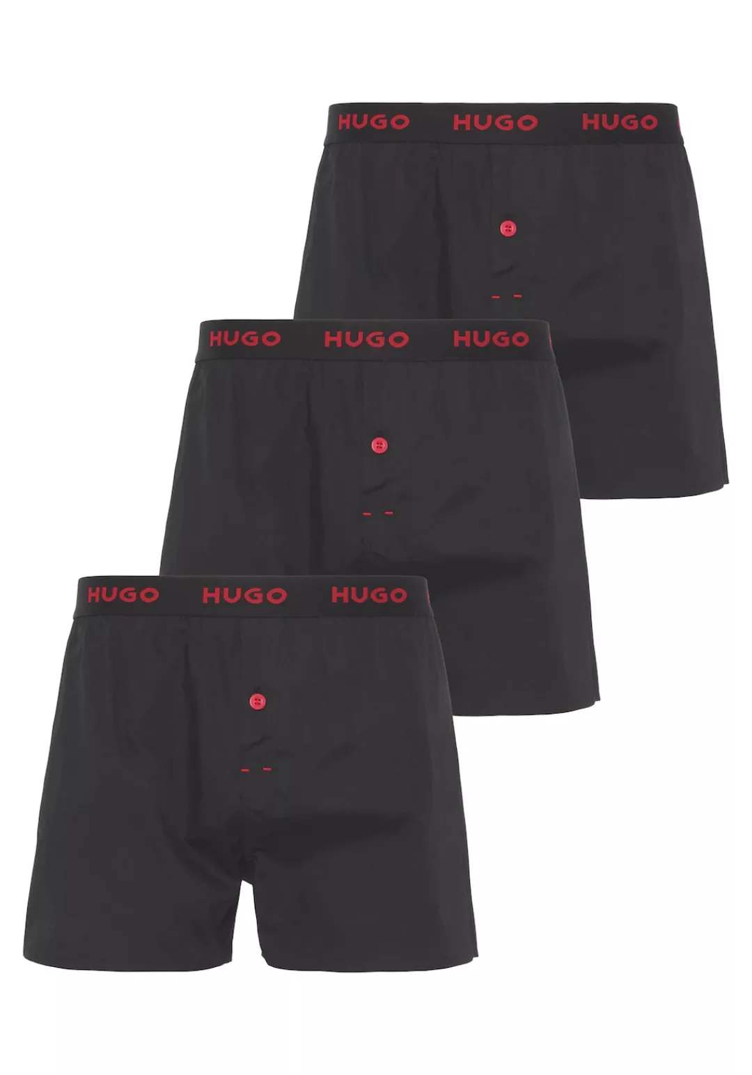 HUGO Underwear Boxershorts "WOVEN BOXER TRIPLET", (Packung, 3 St., 3er), mi günstig online kaufen