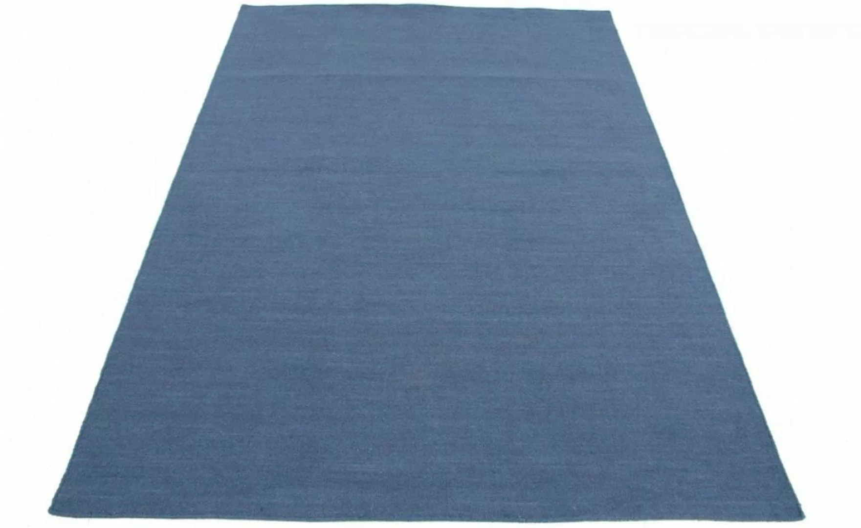 carpetfine Wollteppich »Kelim Loom«, rechteckig, 5 mm Höhe, Wolle/Baumwolle günstig online kaufen