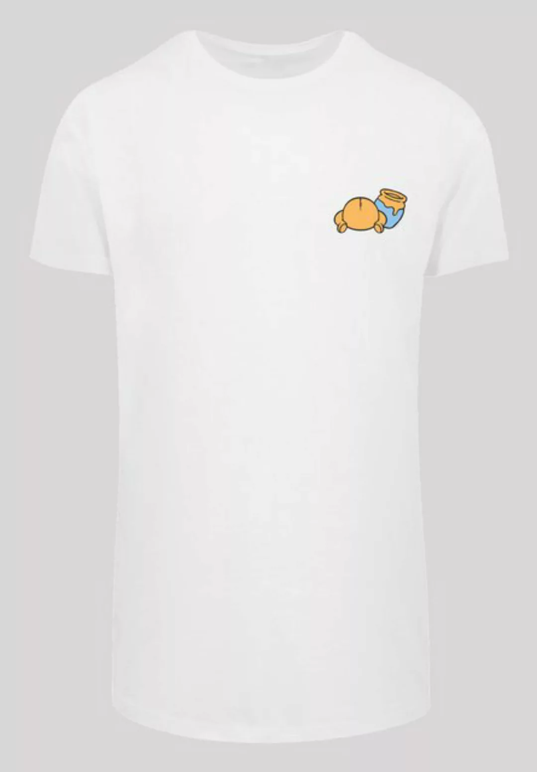 F4NT4STIC Kurzarmshirt F4NT4STIC Herren Disney Winnie Pooh with Shaped Long günstig online kaufen