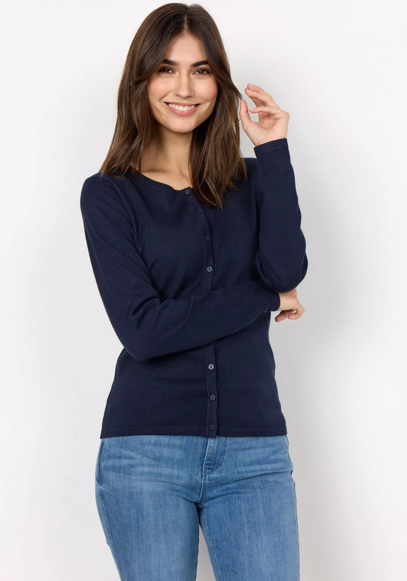 soyaconcept Strickjacke "SC-Dollie446", ein Klassiker günstig online kaufen