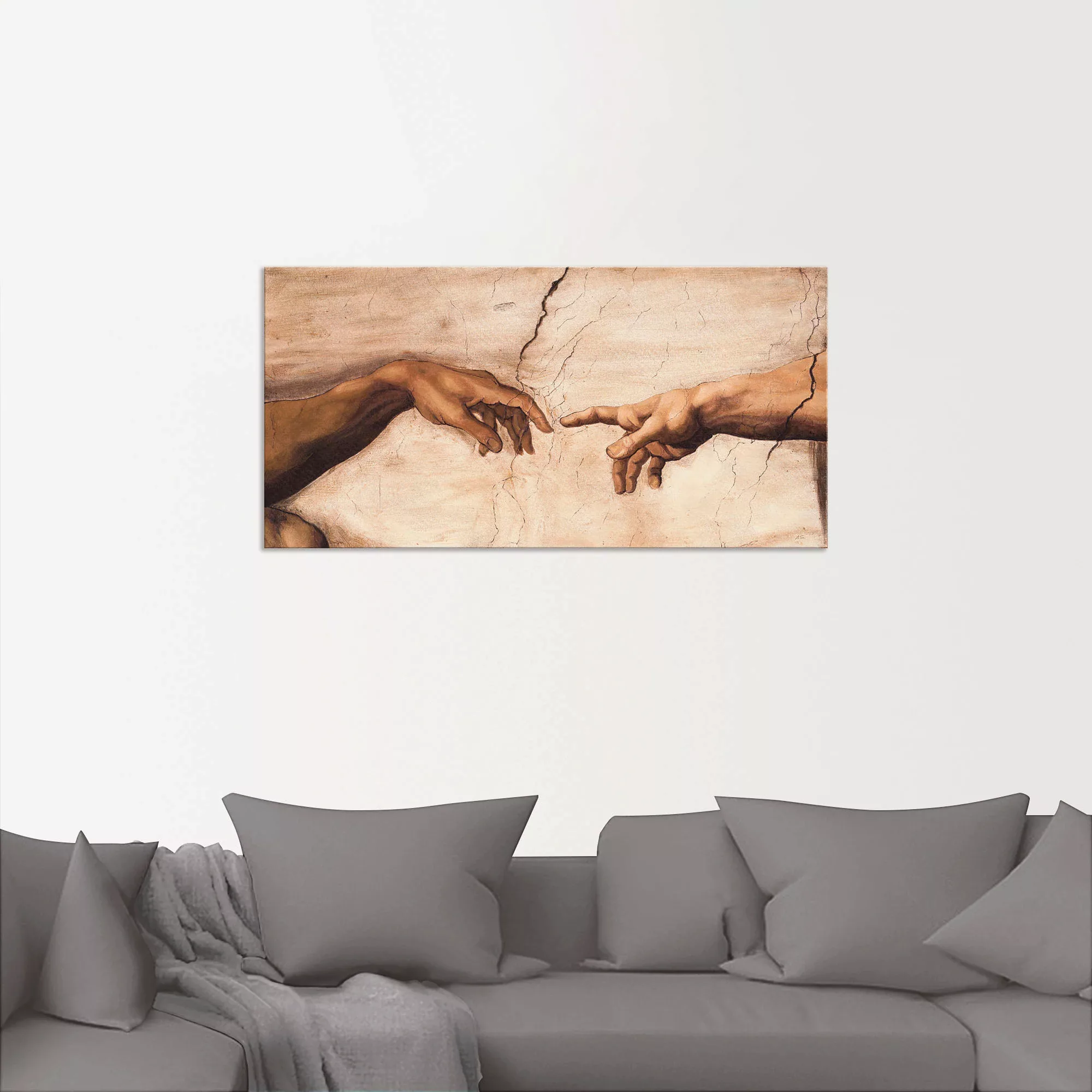Artland Wandbild »Hände«, Religion, (1 St.) günstig online kaufen