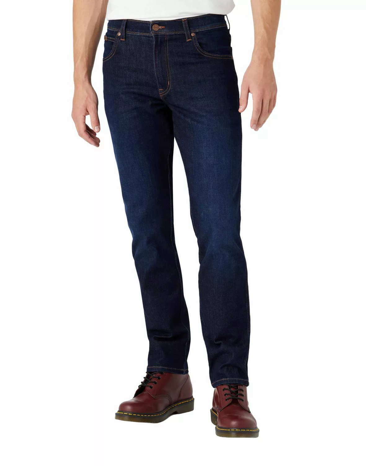 Wrangler Herren Jeans TEXAS SLIM - Blau - Lucky Star günstig online kaufen