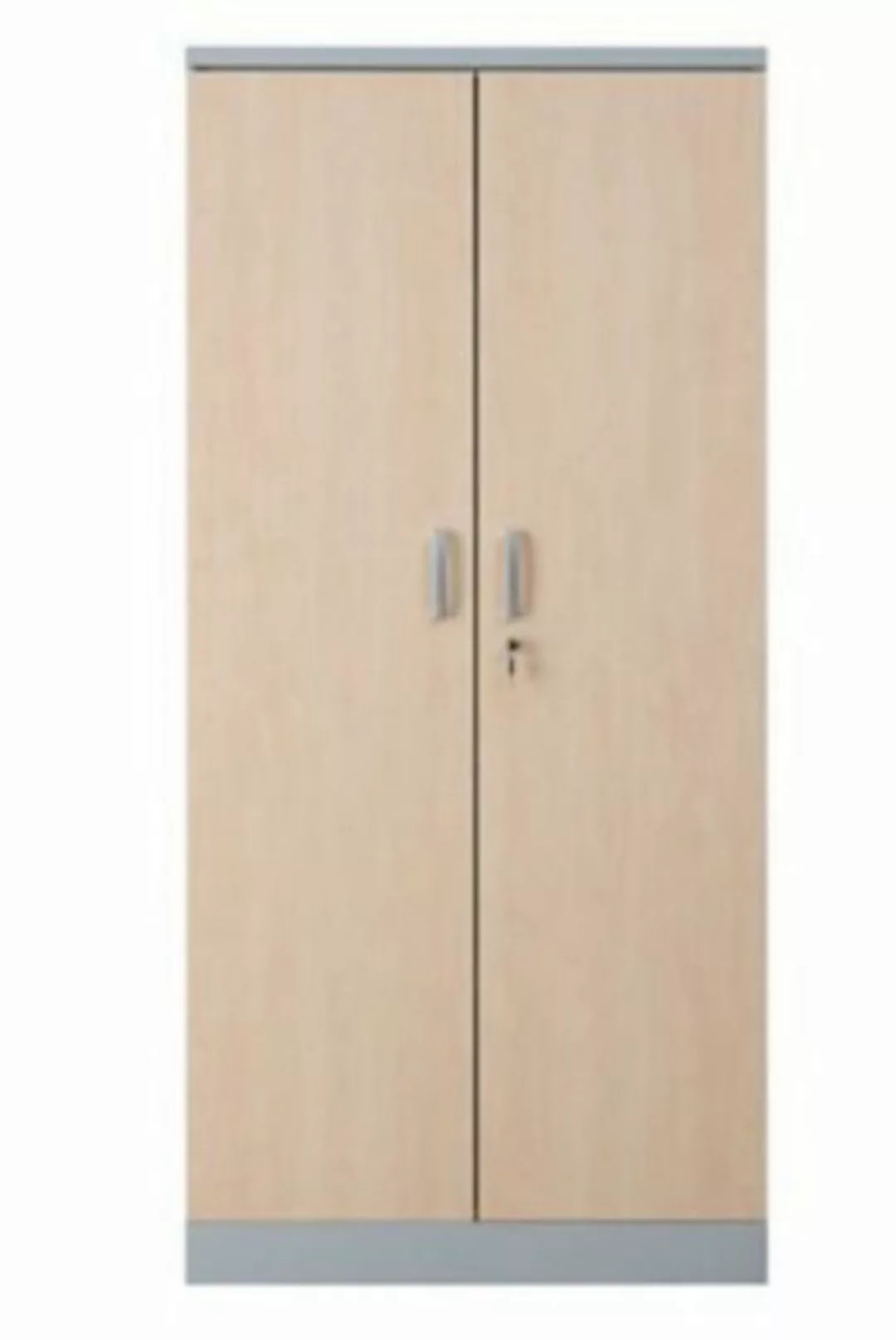 PROREGAL® Aktenschrank Aktenschrank Beetle, HxBxT 195x92x42cm, Grau-Ahorn günstig online kaufen