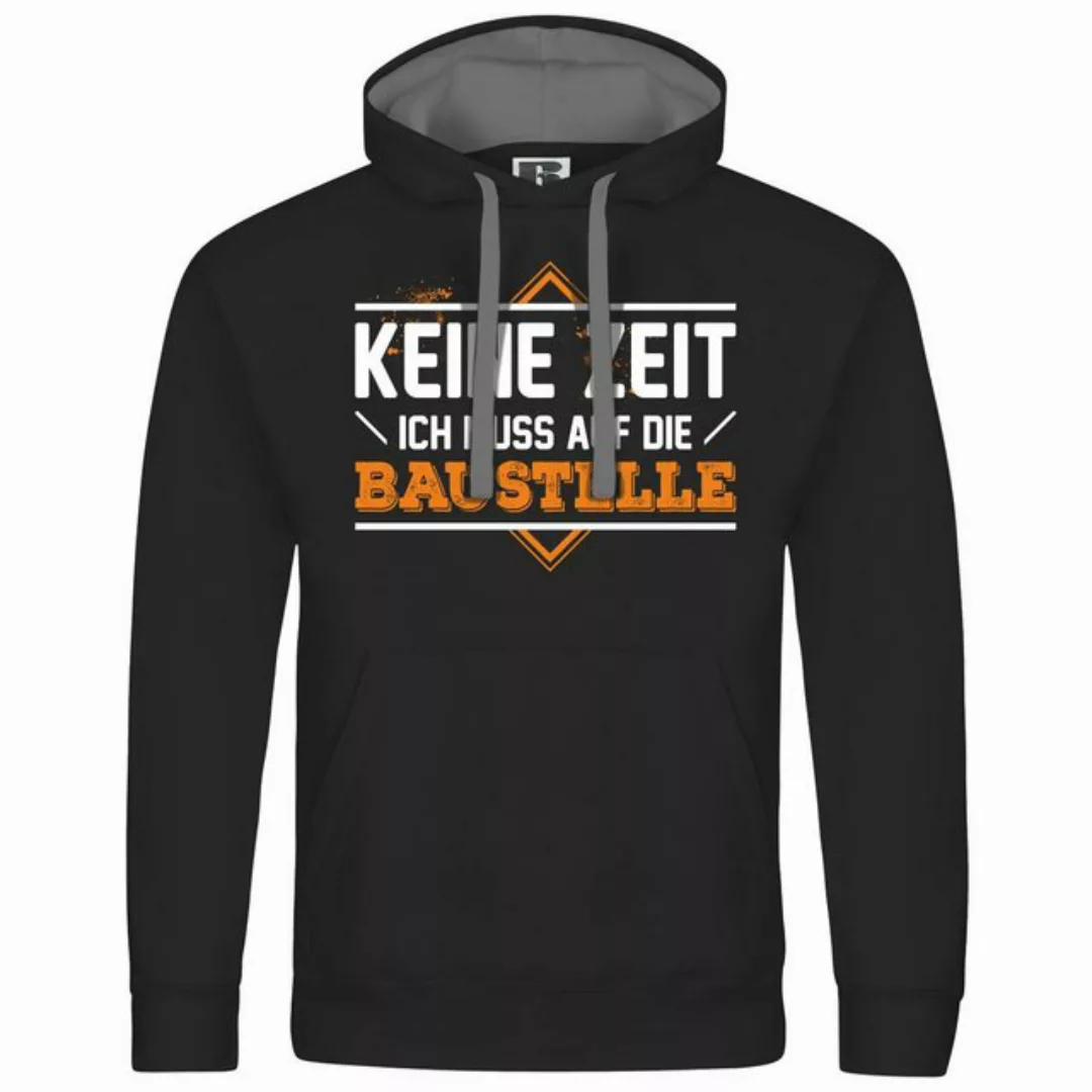 deinshirt Kapuzenpullover Herren Kapuzenpullover Keine Zeit ich muss auf di günstig online kaufen