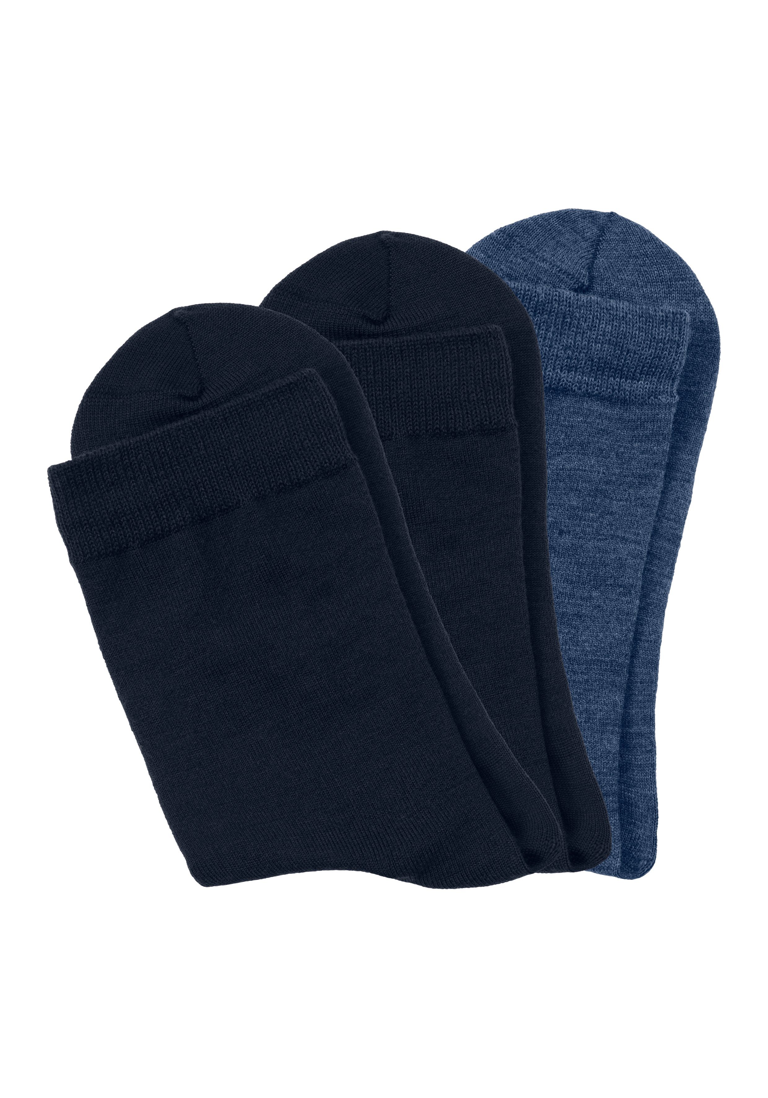 Bench. Socken, (Packung, 3 Paar), Herrensocken mit wärmender Wolle günstig online kaufen