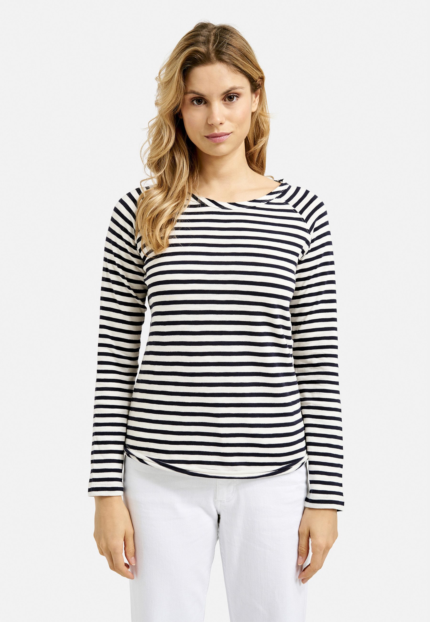 Smith & Soul Rundhalsshirt mit offenen günstig online kaufen