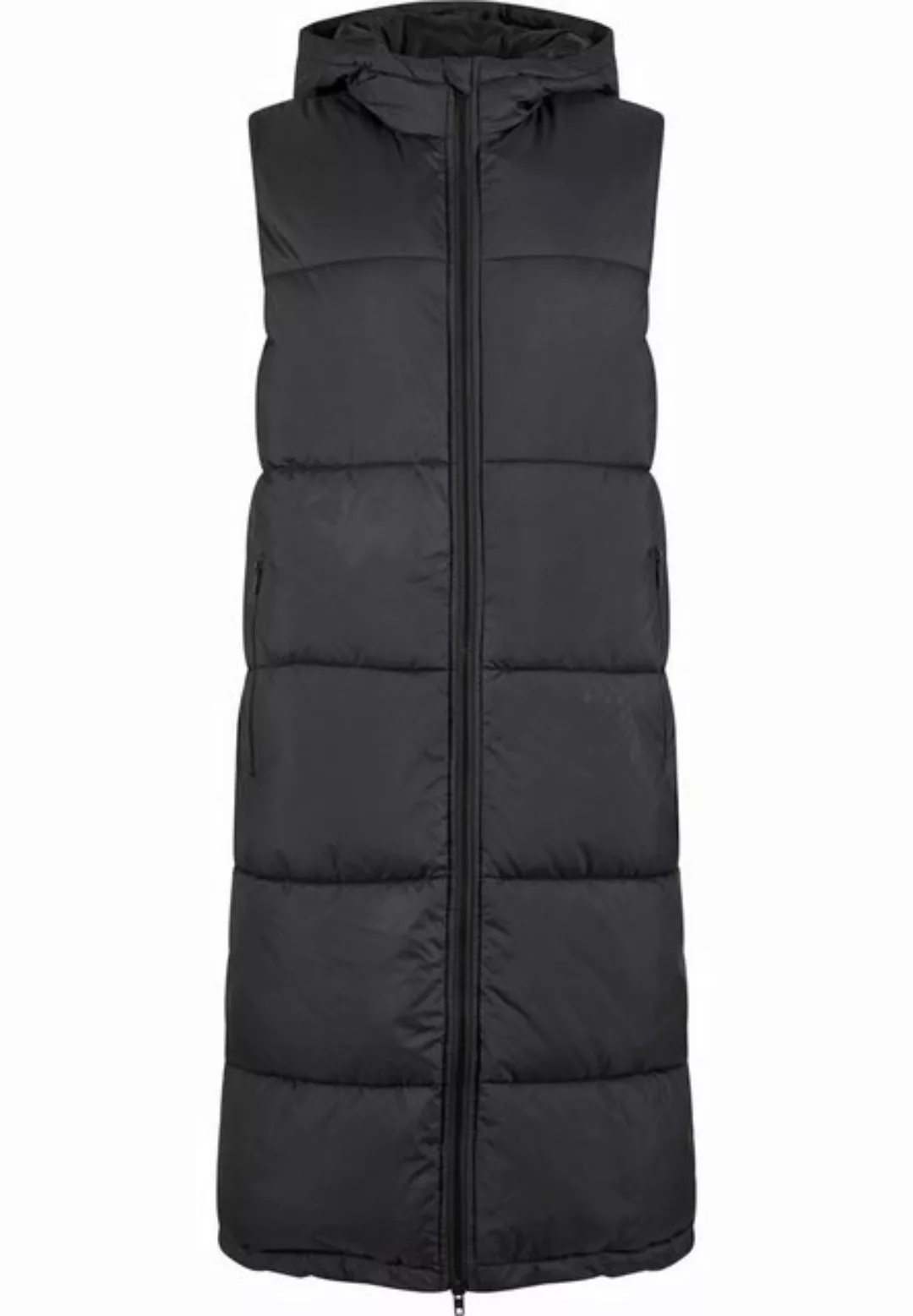 URBAN CLASSICS Steppweste Urban Classics Ladies Long Hooded Puffer Vest günstig online kaufen