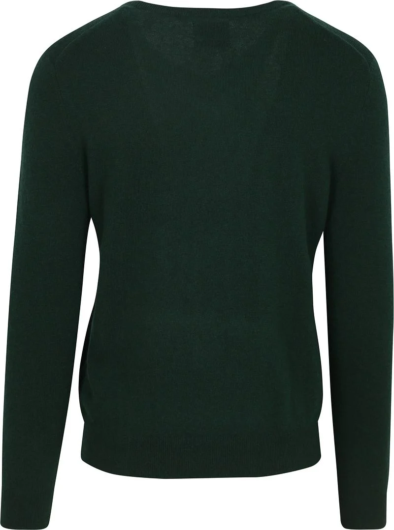 Gant Pullover V-Ausschnitt Wool Blend Dunkelgrün - Größe XXL günstig online kaufen