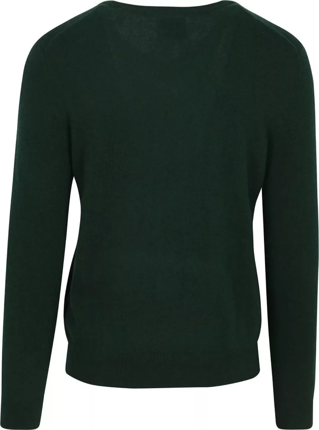 Gant Pullover V-Ausschnitt Wool Blend Dunkelgrün - Größe L günstig online kaufen