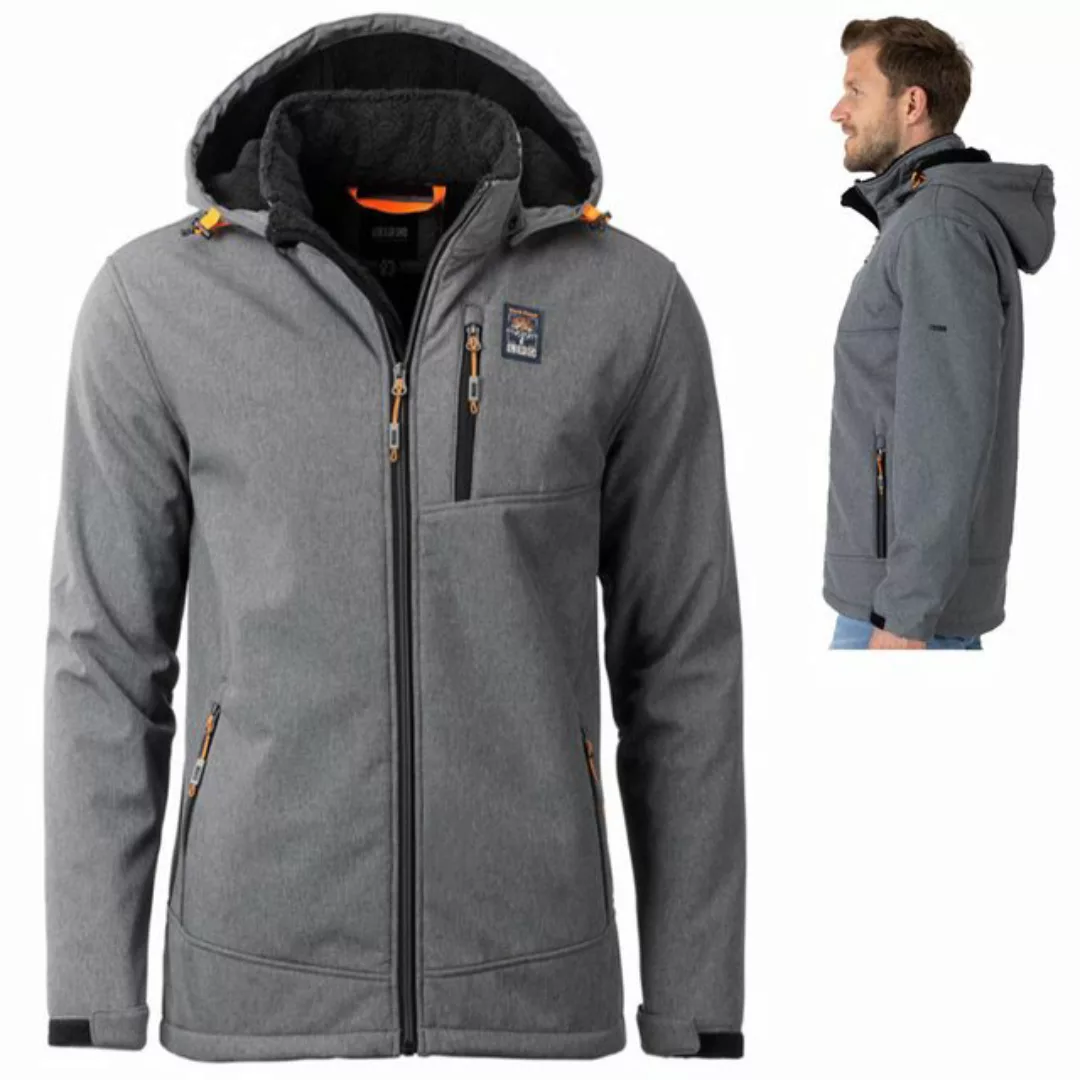 Linea Primero Trekkingjacke LPO - 3Lagen Softshell Jacke mit kuschligem Hoc günstig online kaufen