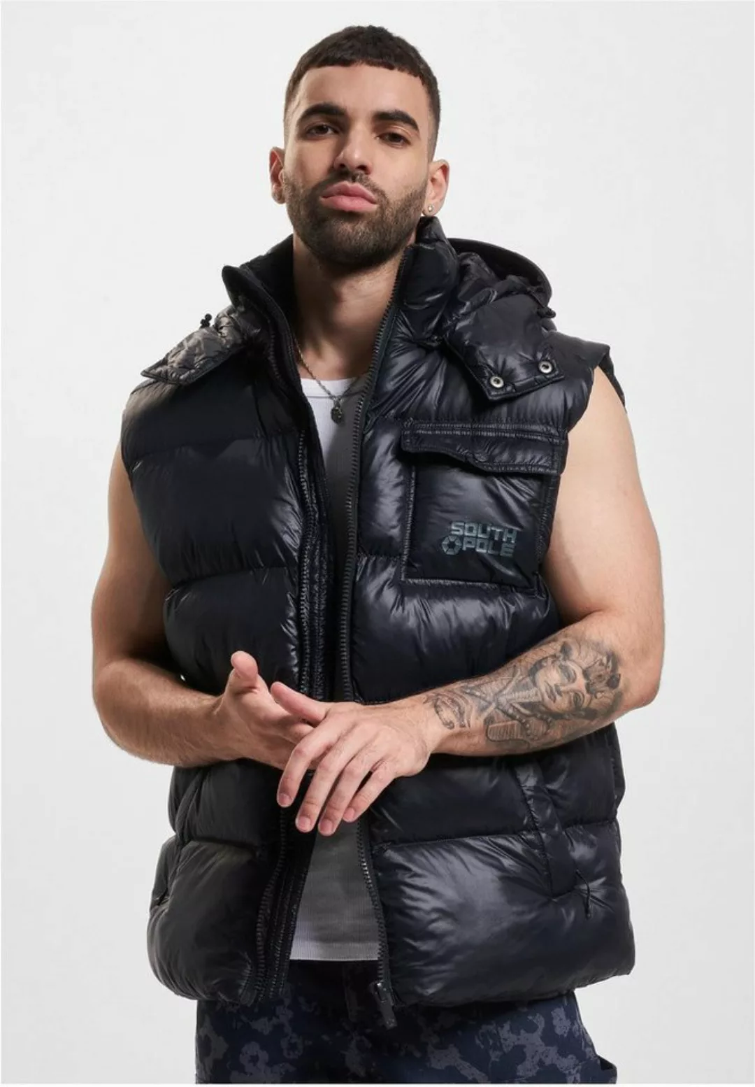 Southpole Sweatweste PM233-014-1 SP Bubble Icy Vest 1.0 günstig online kaufen