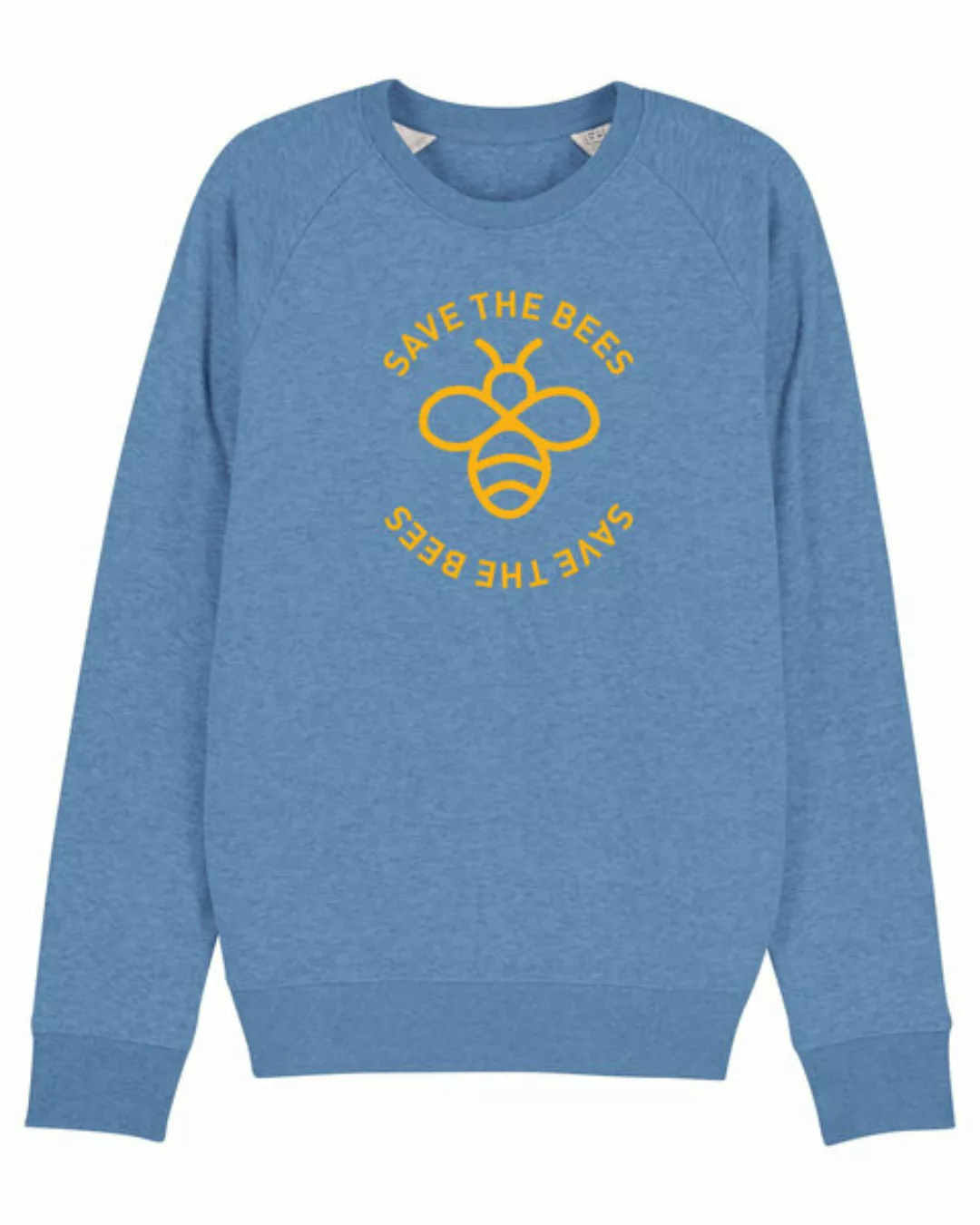 Herren Sweatshirt Aus Bio-baumwolle "Save The Bees" günstig online kaufen