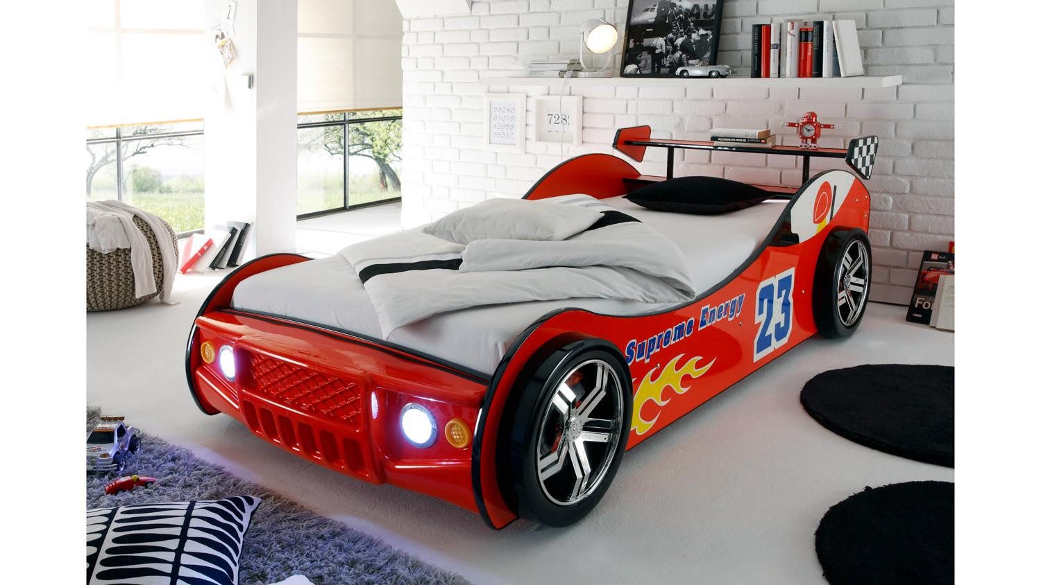 Begabino Autobett Autobett ENERGY MDF Kinderbett günstig online kaufen