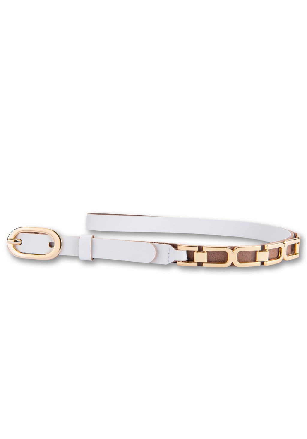 BERND GÖTZ Ledergürtel, mit stylischer Goldkettenverzierung günstig online kaufen