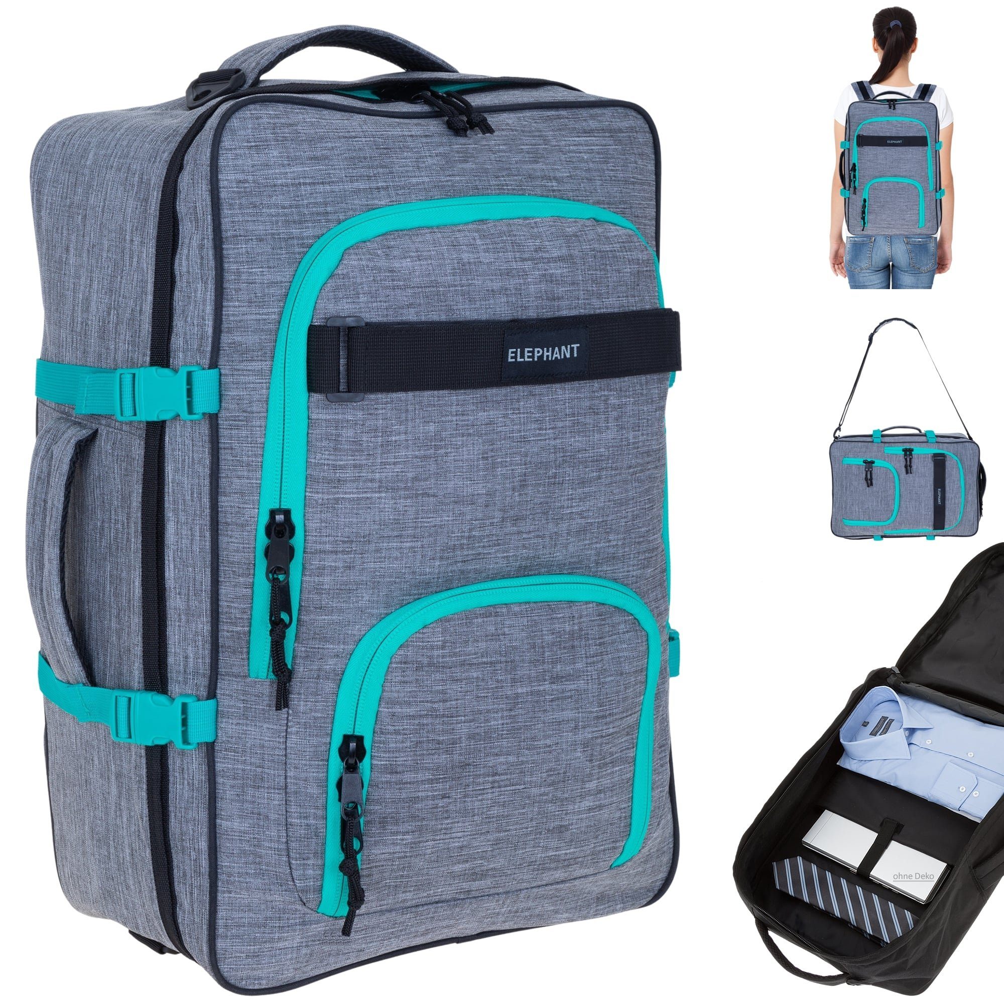 ELEPHANT Reiserucksack Fly Travel Rucksack Handgepäck, günstig online kaufen