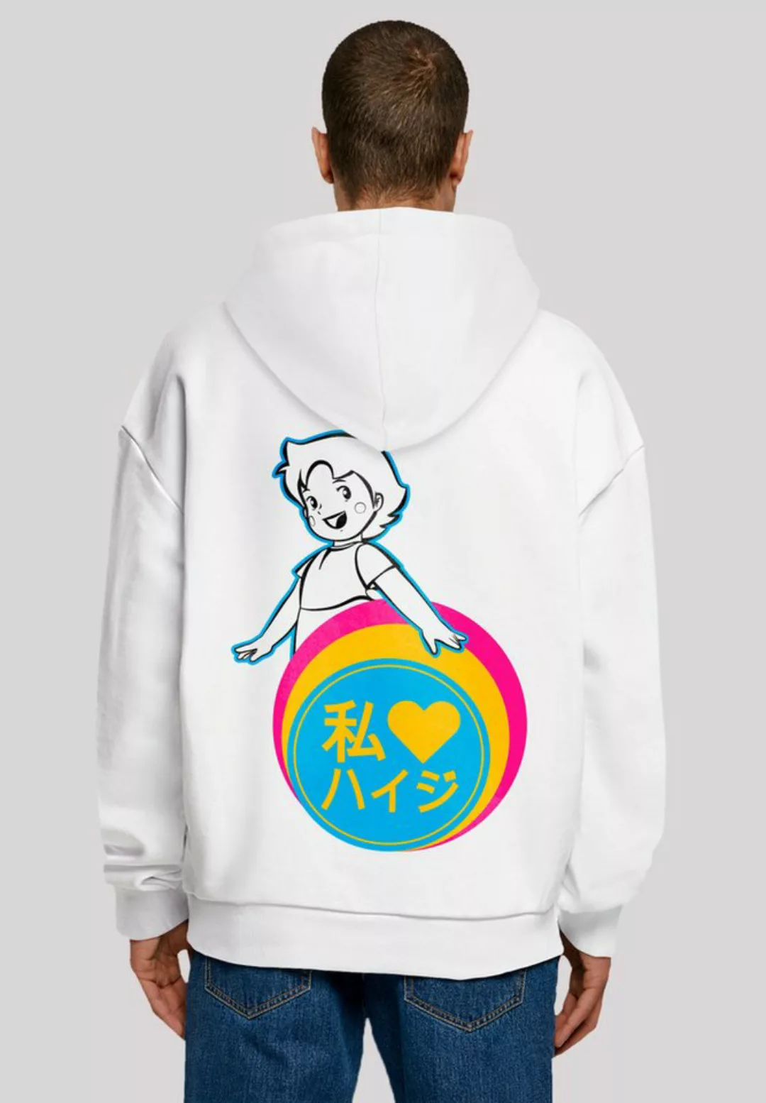 F4NT4STIC Kapuzenpullover "Heidi Kopf Motiv Heroes of Childhood", Nostalgie günstig online kaufen