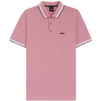 BOSS  Poloshirt Paddy Piqué Polo Shirt Light Pink günstig online kaufen