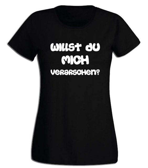G-graphics T-Shirt Damen T-Shirt - Willst Du mich verarschen? Slim-fit-Shir günstig online kaufen