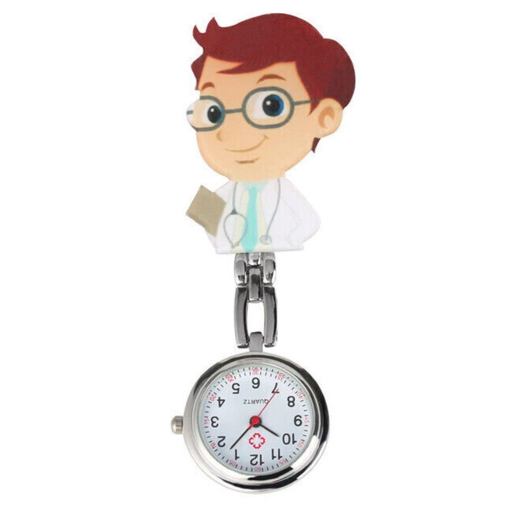 Tidy Krankenpflegeuhr Kitteluhr Quarz Taschenuhr Krankenschwesteruhr günstig online kaufen