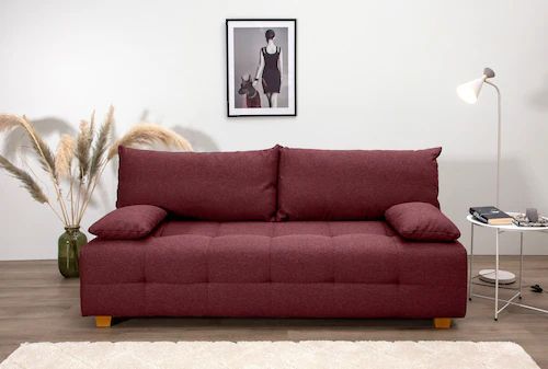 COLLECTION AB Schlafsofa "Bella", Schlafsofa,Bettkasten,Bonellfederkern,Rüc günstig online kaufen