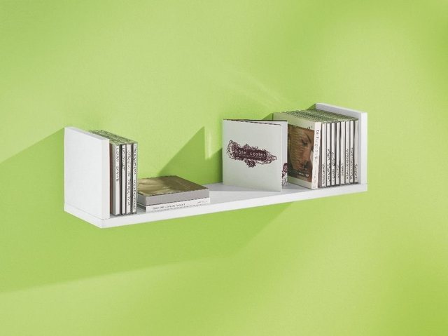 Dolle Schrank-Set Dolle Wandregal CD-Rack, weiß, 600 x 150 x 150 mm günstig online kaufen