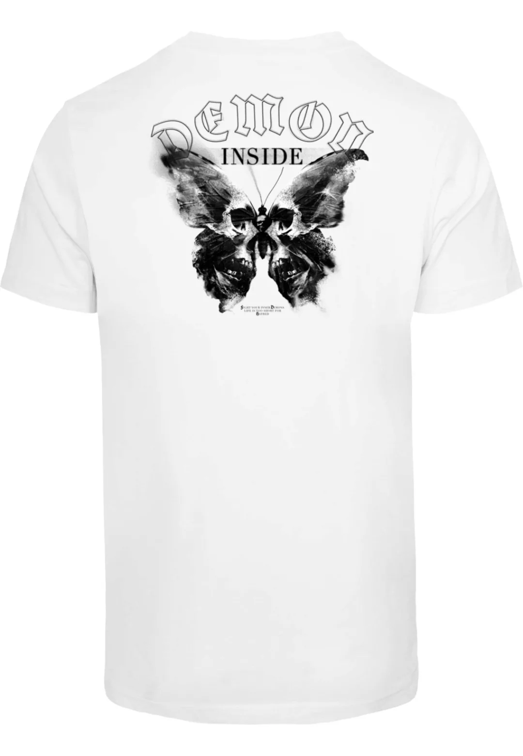 MisterTee T-Shirt "MisterTee Skull Butterfly Tee" günstig online kaufen