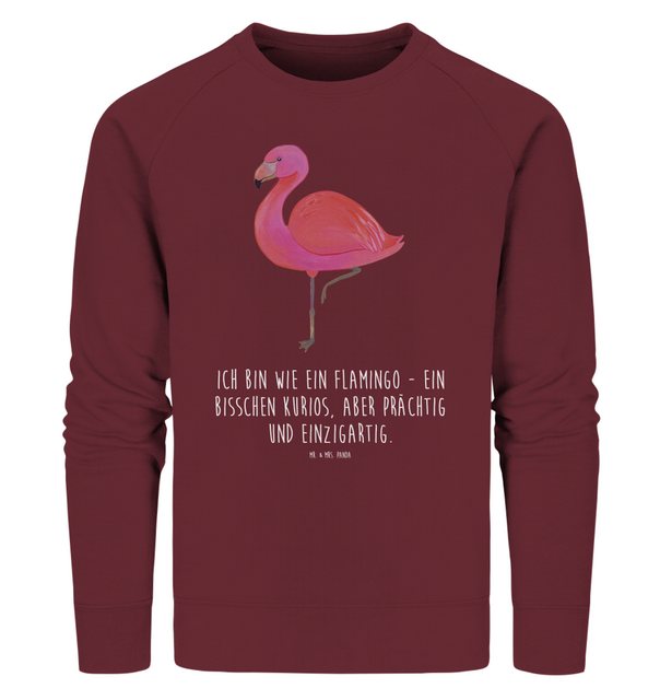 Mr. & Mrs. Panda Longpullover Größe L Flamingo Classic - Burgundy - Geschen günstig online kaufen