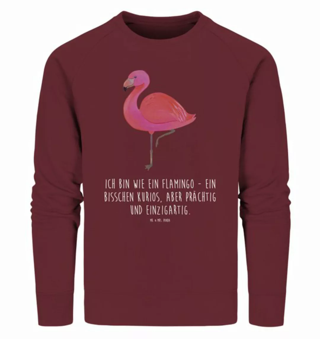 Mr. & Mrs. Panda Longpullover Größe L Flamingo Classic - Burgundy - Geschen günstig online kaufen