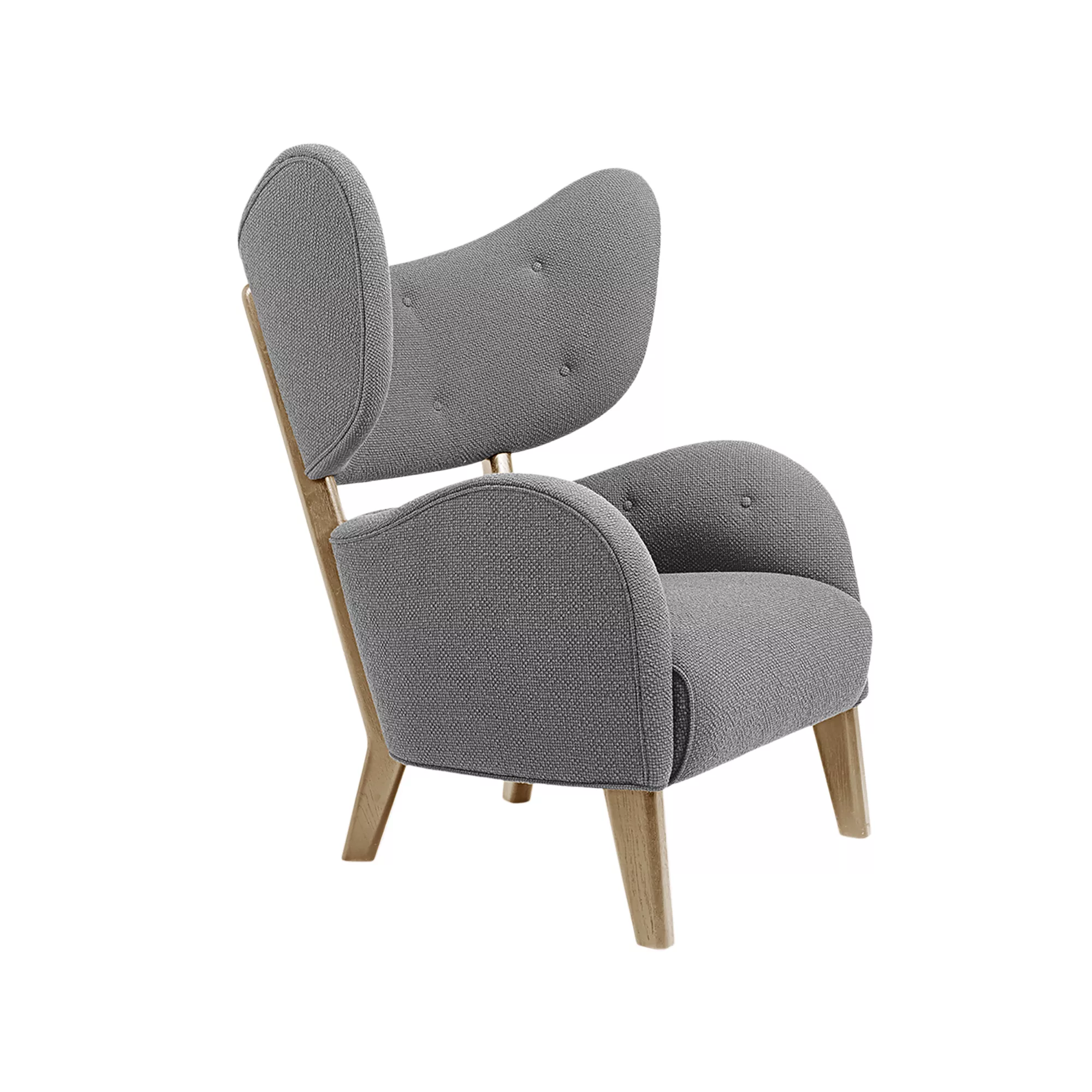 by Lassen - My Own Chair Sessel Stoff - grau/Stoff Kvadrat Zero Sahco 16/Ge günstig online kaufen