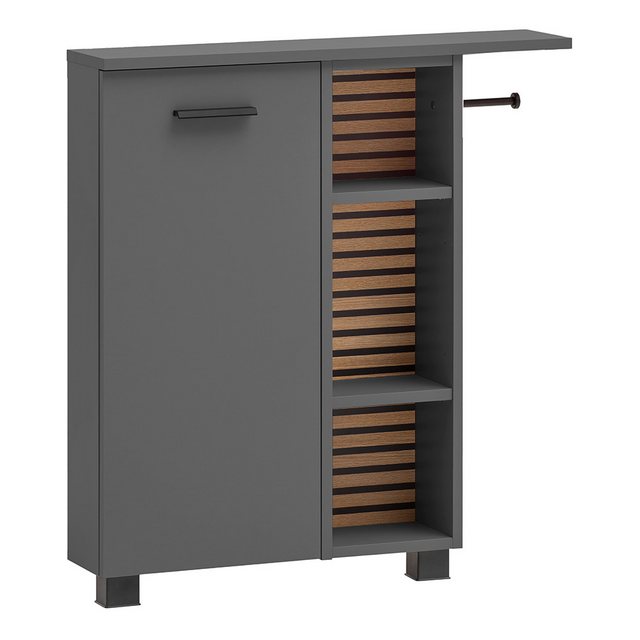 Lomadox Unterschrank KANE-80 anthrazit Nischenschrank Badschrank 70,7x76,8x günstig online kaufen